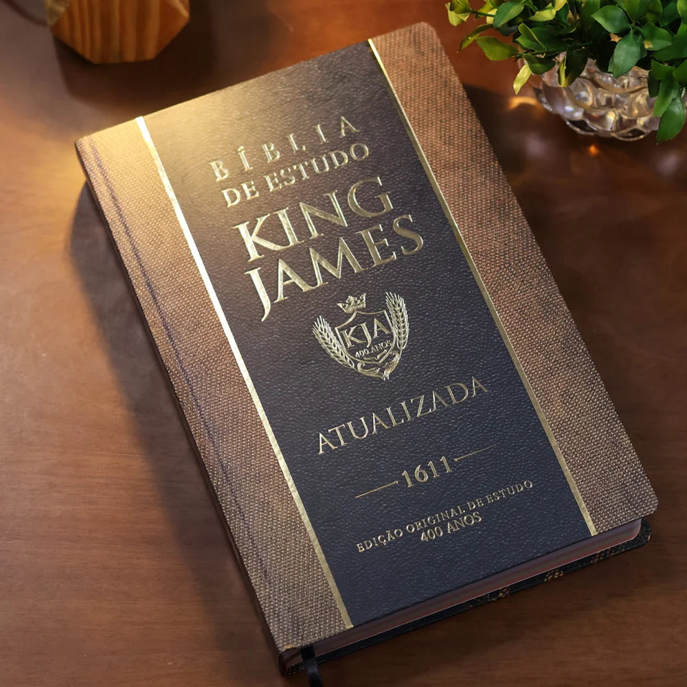 Bíblia de Estudo King James 1611 | KJA 400 Anos| Full Color | Capa Dura