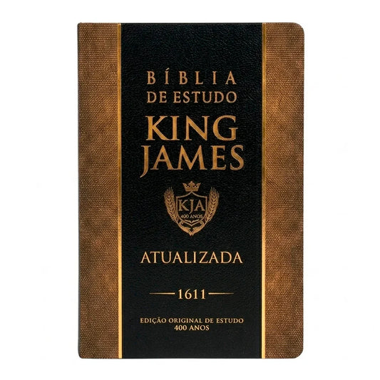 Bíblia de Estudo King James 1611 | KJA 400 Anos| Full Color | Capa Dura