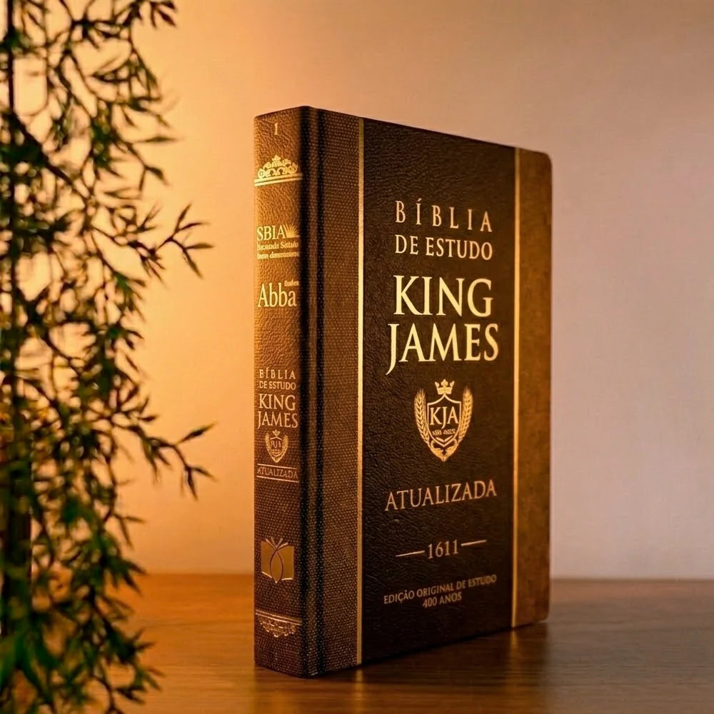 Bíblia de Estudo King James 1611 | KJA 400 Anos| Full Color | Capa Dura