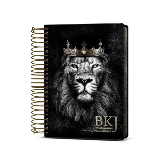 Bíblia Anote - King James Leão Preta
