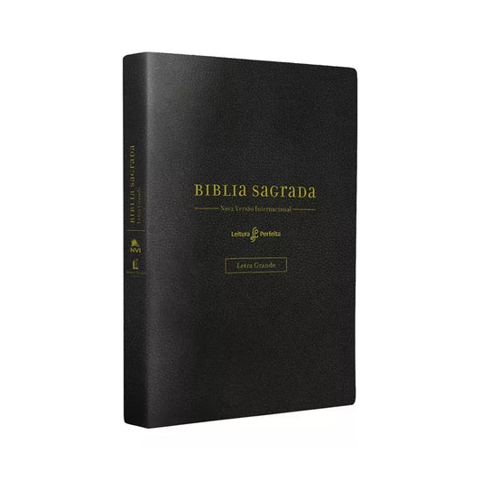 Holy Bible Black Note - Soft Cover NVI LARGE PRINT