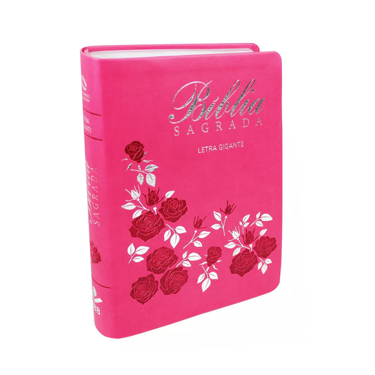 Holy Bible Giant Pink Letters
