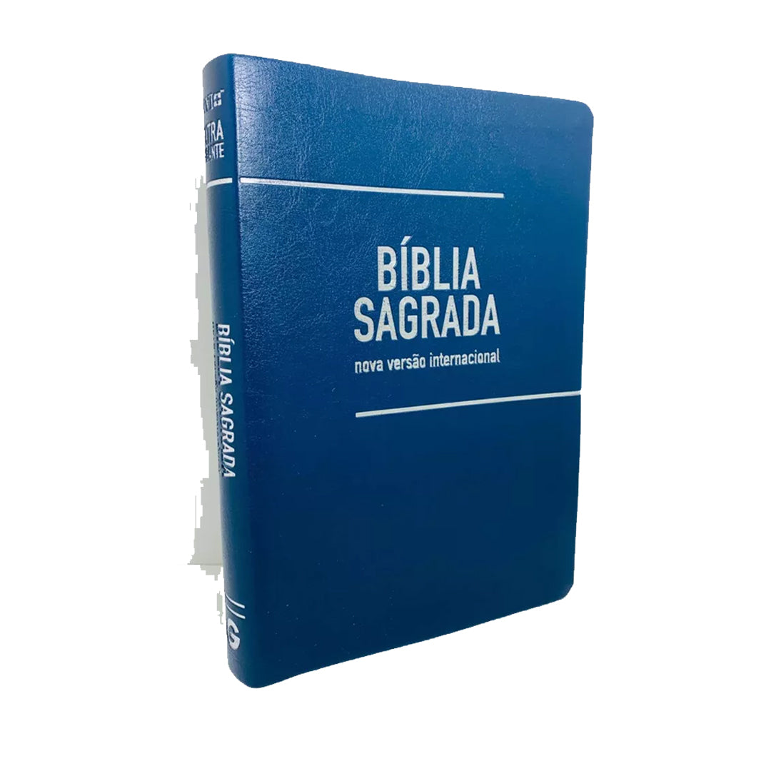 Holy Bible Luxury Blue Strong - NIV